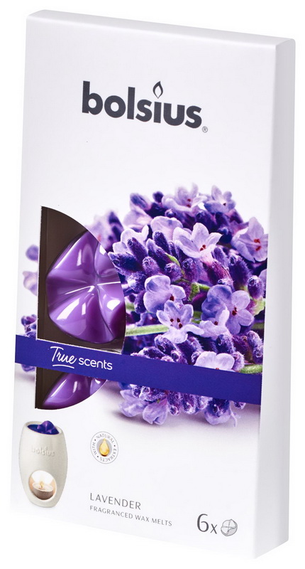 Aromatické vosky Bolsius True scents LAVENDER