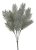 větvička jehličí trs x5 - šedozelená