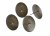 misky s bodci 6 cm (4 ks) - bronz