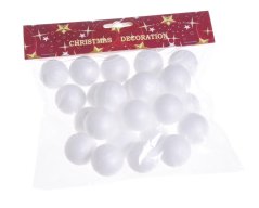 koule 3 cm z polystyrénu (24 ks)