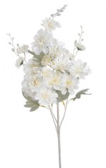 trs x5 - kytice 65 cm - bílá