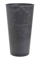 nádoba váza - černá břidlice