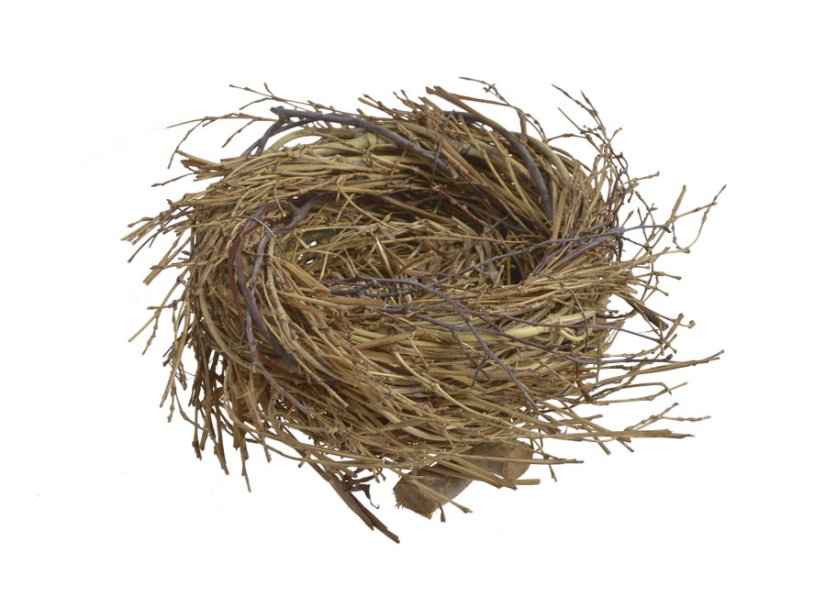 přírodní hnízdo 17 cm