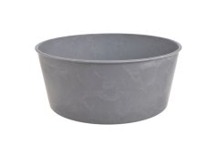 nádoba D37 x H15 cm - sv.šedá