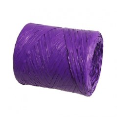 raffia / raphia umělá 200 m - fialová