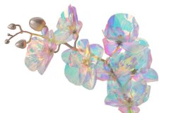 OPALIZZE orchidea 60 cm – iridescentná transparentná