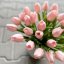 tulipán pěnový (5 ks) - růžová