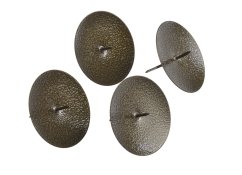 misky s bodci 6 cm (4 ks) - bronz