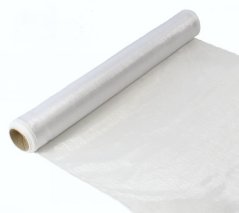 organza obšitá 36 cm x 9 m - bílá