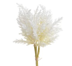 čechrava 38 cm - bílá/krémová