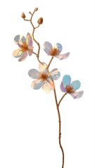 OPALIZZE magnólie 47 cm – iridescentní transparentní
