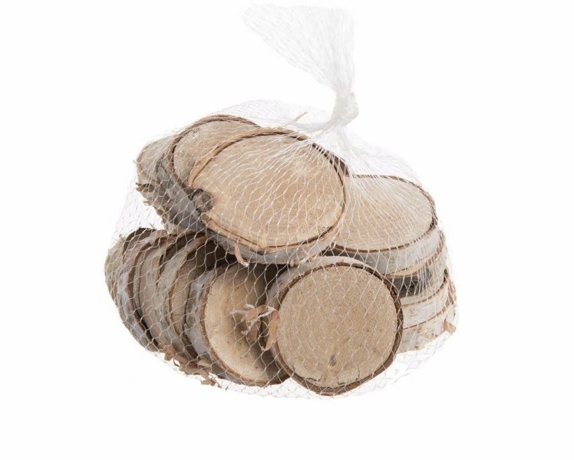 přírodní plátky břízy 5-6 cm (250 g)