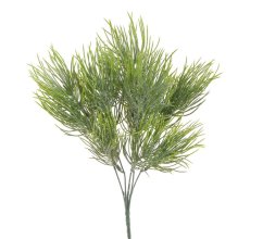 větvička trs jehličí 33 cm - namrzlá