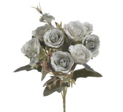 trs růží 28 cm - šedá