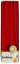 Kónické svíčky Bolsius (4 ks), 245/24 mm, červená