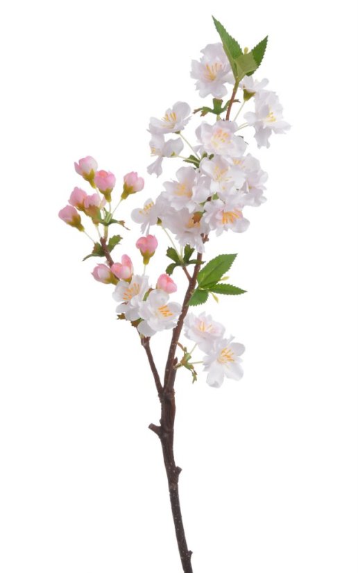 větvička sakura 48 cm - růžová světlá