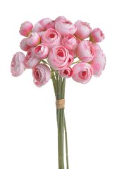 ranunculus svazek x9 - jasná růžová