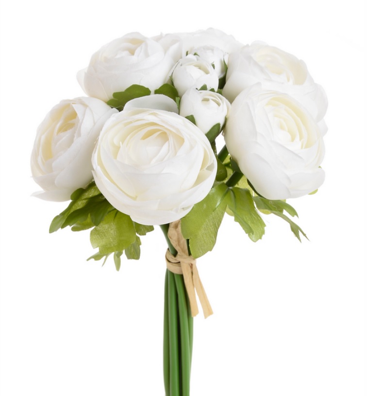 ranunculus svazek - smetanová