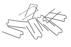 spony do věnce 10 x 30 mm