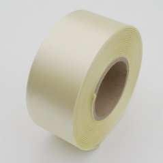 atlasová stuha 40 mm x 20 m - krémová
