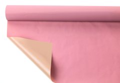 floristický papír PE PAPER 0,8 X 25 m - rosa/růžová 17