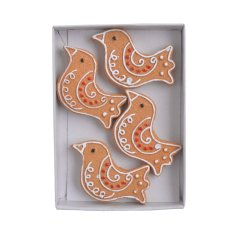 nalepovací perníčky ptáčci (4 ks)