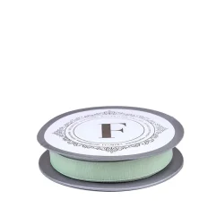 tkaná rypsová stuha 1,5 cm (10 m) - mentol