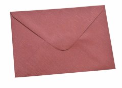 dárkové obálky C6 (10 ks) -- červená