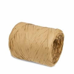 raffia / raphia umělá 200 m - tm. přírodní