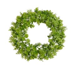 věneček střapatý 19 cm - zelená