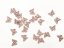 balíček - dřevění motýlci 27 ks - růžová