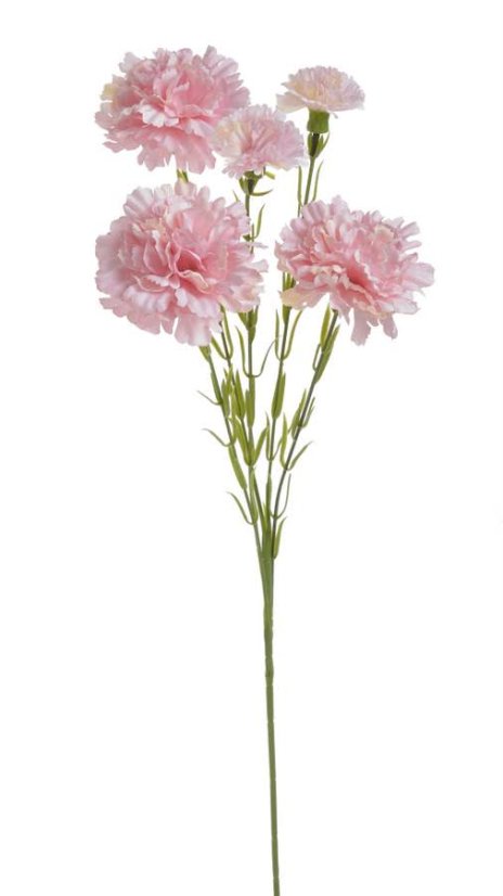 trsový karafiát 61 cm - růžová