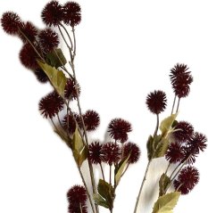 umělá rostlina 86 cm - vínová