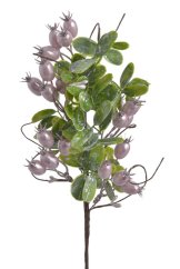 větvička buxus a šípky - růžová