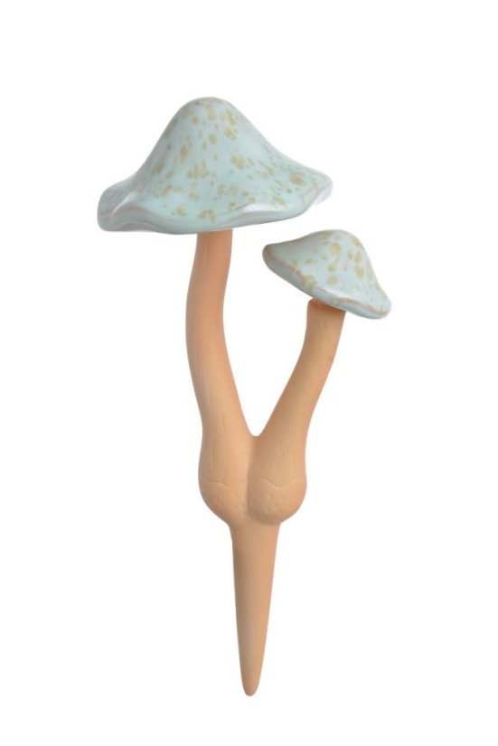keramické hřiby x2 s pružinou 30 cm