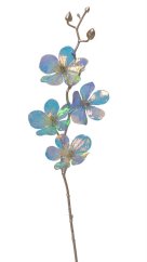 OPALIZZE magnólie 47 cm – iridescentná modrá
