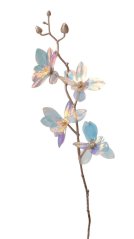 OPALIZZE orchidea 48 cm – iridescentná transparentná