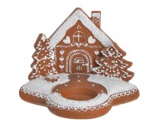 perníková chaloupka na čajovou svíci