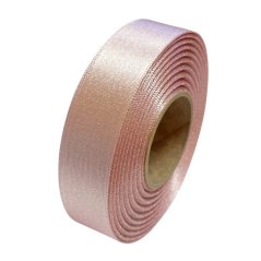 atlasová stuha 24 mm x 20 m - růžová třpytivá