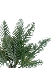 jehličí na drátku (6 ks) - zelená