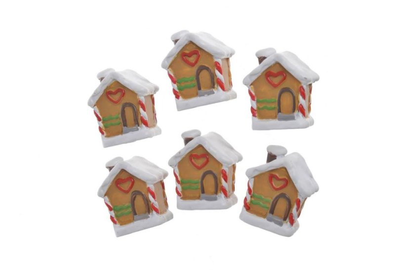 perníkový domeček (6 ks) perníkový domeček (6 ks)