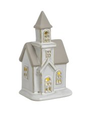 keramický domek LED