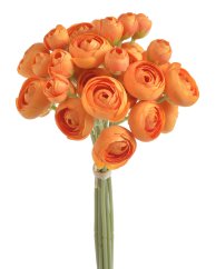 ranunculus svazek x9 - sv.oranžová