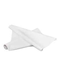 perlová fólie 50 cm - matná - bílá