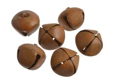 rolničky 4 cm (6 ks) - rusty