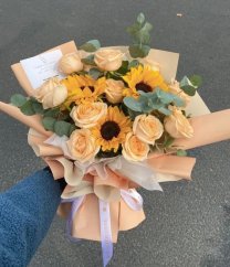 saténová fólie 50 cm - matná broskvová světlá