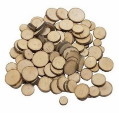 přírodní vrbové plátky 4 cm (500 g)
