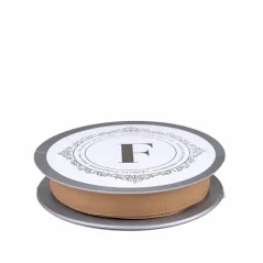 tkaná rypsová stuha 1,5 cm (10 m) - cappuccino