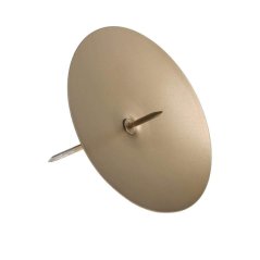 miska s trnem 7 cm (4 ks) - zlatá matná