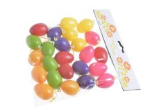 vajíčka 4 cm (24 ks) mix barev
